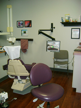 intraoral camera and digital x-ray Chesterfield dentist Town and Country and Creve Coeur